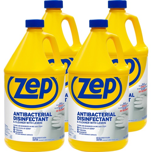 ANTIBACTERIAL DISINFECTANT, LEMON SCENT, 1 GAL, 4/CARTON