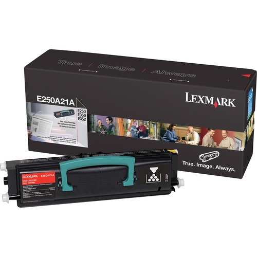Lexmark E250A21A Black OEM Toner Cartridge