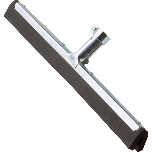 Ettore Products  Floor Squeegee, Steel Frame, 22"W, Steel Gray