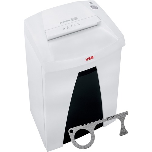 HSM  Shredder, Strip-Cut, 24-Sht Cap, TAA-Compliant, 8.7 Gal Bin