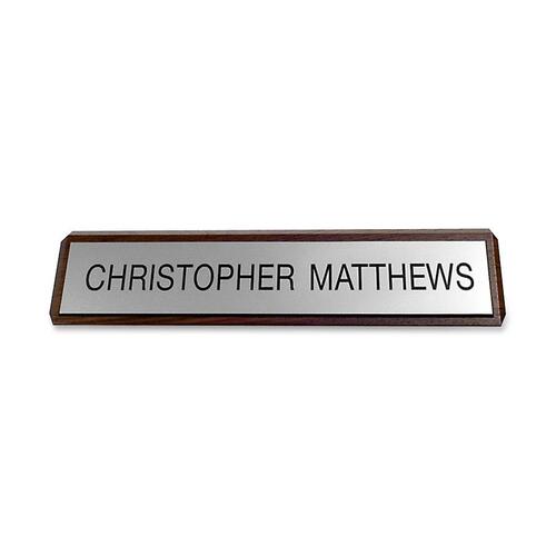 NAMEPLATE,PLSTC,2X10,WDBASE