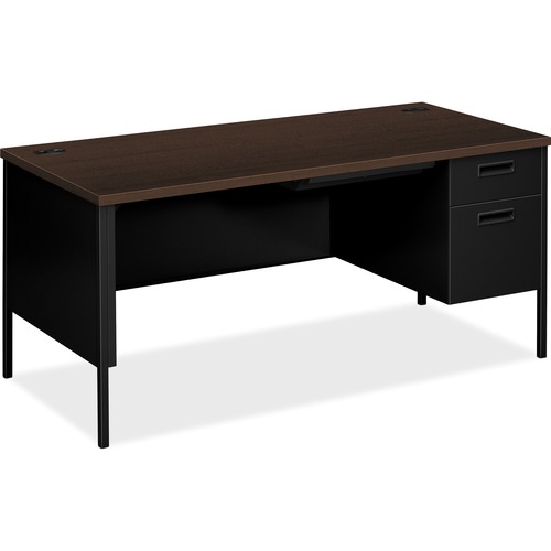 DESK,SNGLPED,66X30,RT,MOP