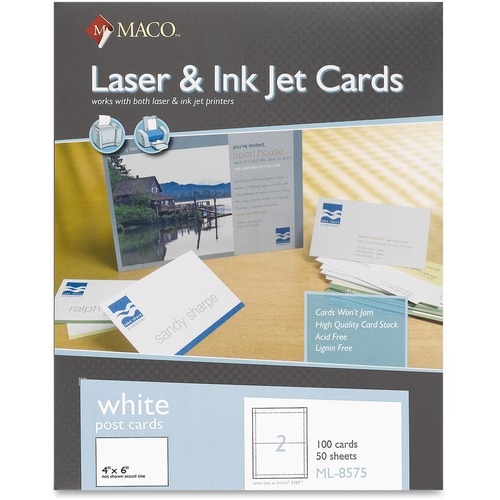 CARD,LASER,POST,2,UP