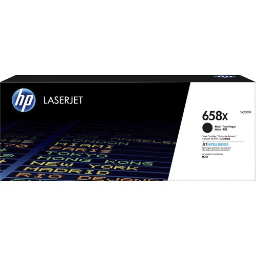 Hewlett-Packard  Toner Cartridge, HP 658X, 33,000 Yield, BK