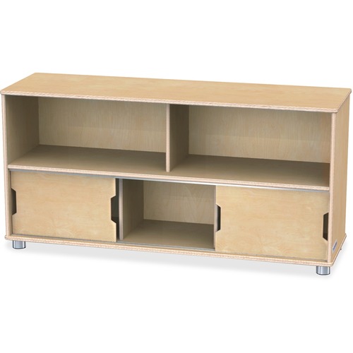 Jonti-Craft, Inc.  Storage Shelf, TureModern, Low, 24"x48.5"x15", Baltic