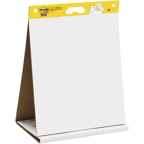 SELF-STICK TABLETOP EASEL PAD, 20 X 23, WHITE, 20 SHEETS