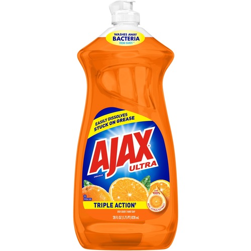 Colgate-Palmolive Company  Ajax Dish Liquid, 28oz., Orange