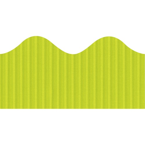 BORDER,2.25"X50',LIME GREEN