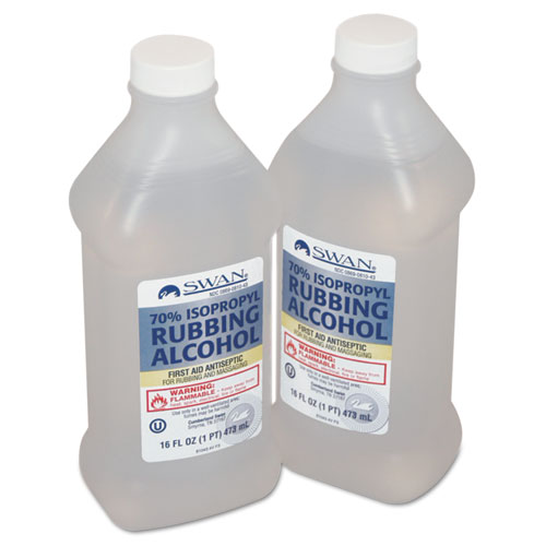 First Aid Kit Rubbing Alcohol, Isopropyl Alcohol, 16 Oz Bottle