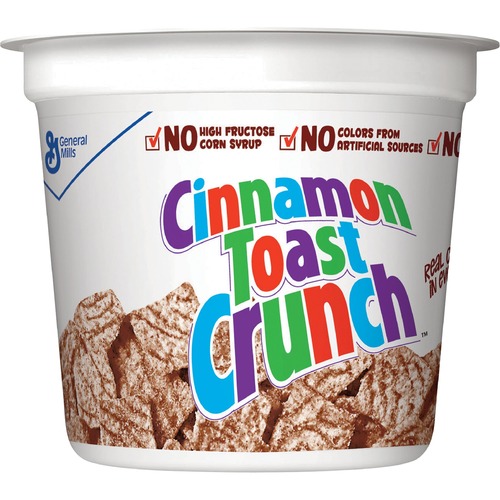 CINNAMON TOAST CRUNCH CEREAL, SINGLE-SERVE 2 OZ CUP, 6/PACK