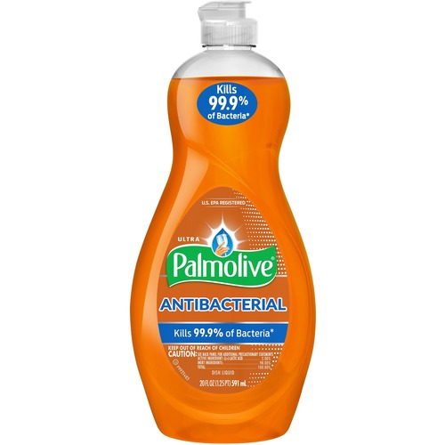 Colgate-Palmolive Company  Dish Detergent, Liquid, Antibacterial, 20 fl. oz., Orange