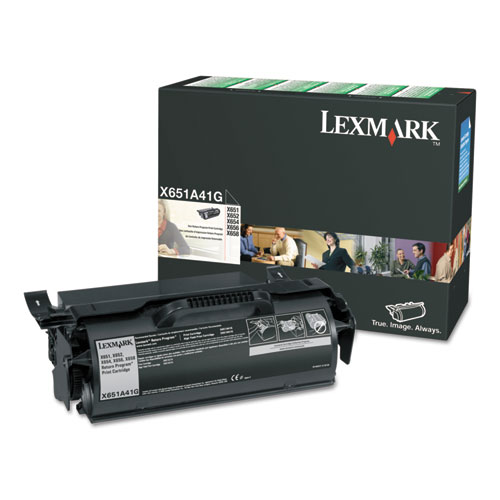 Lexmark X651A41G Black OEM Print Cartridge