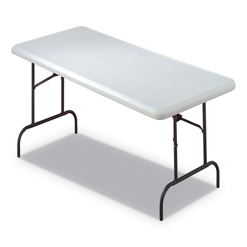 7110016716417, SKILCRAFT BLOW MOLDED FOLDING TABLES, RECTANGULAR, 30 X 60 X 29, PLATINUM