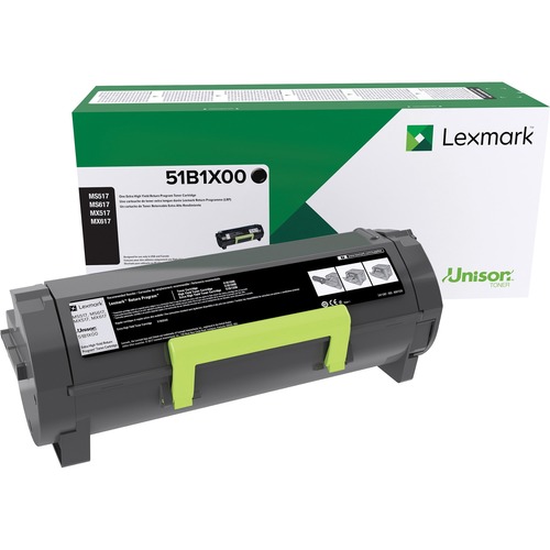 Lexmark 51B1X00 (51B0XA0) Black OEM Extra High Yield Toner Cartridge