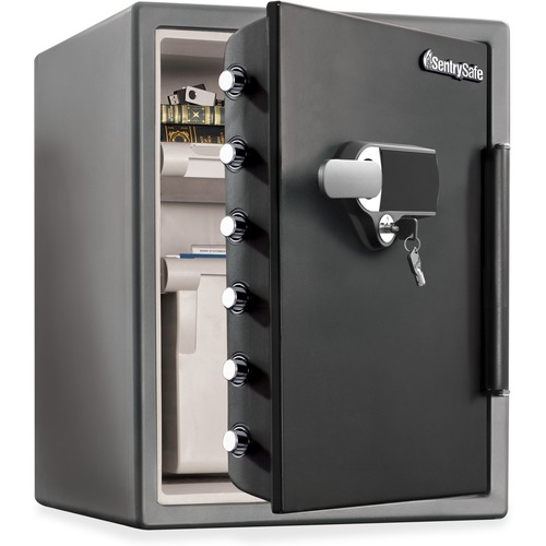 Sentry Safe  Fire/Water Safe, w/ Digital Alarm, 18.6"x19.3"x23.8", GMBK