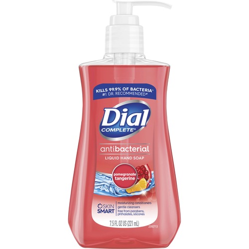 Dial Corporation  Hand Soap,Liquid,Antibacterial,Pomegranate,7.5oz,12/CT,RD