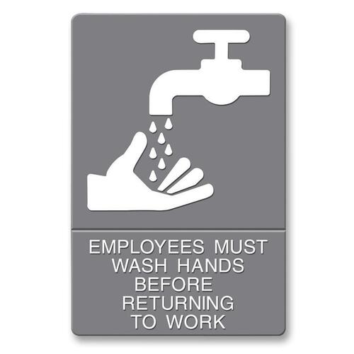 SIGN,ADA,WASH HANDS