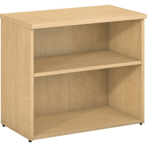 Bush Business Furniture  Bookcase, 400 Series, Compact 2-shelf, 30"x17"x26", NMPL