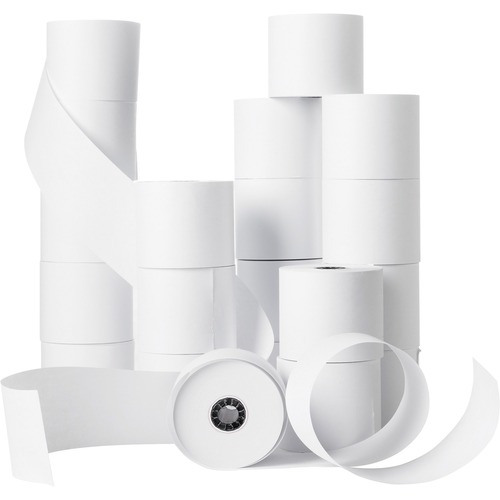 Business Source  Machine Receipt Rolls, Single-Ply, 2-1/4"x150', 100/CT, WE