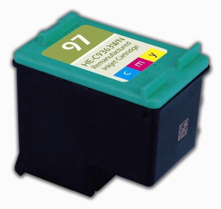 GT American Made C9363WN Tri-Color OEM replacement Inkjet Cartridge