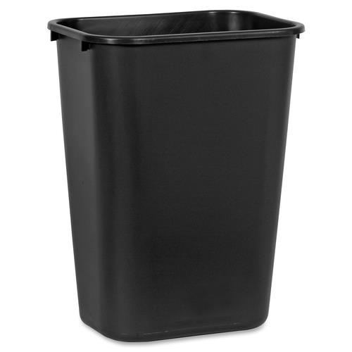 WASTEBASKET,RECT,LARGE,BK