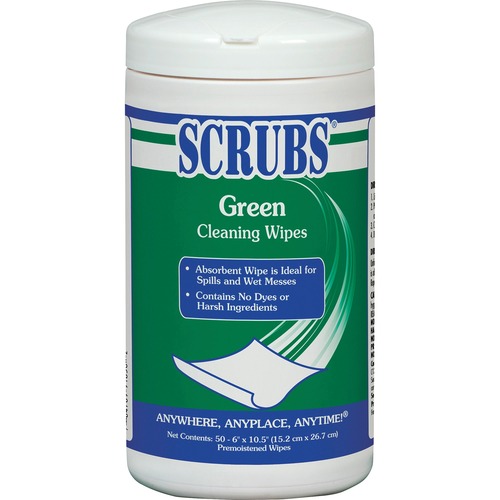 WIPES,GREEN CLEANING,SCRUBS