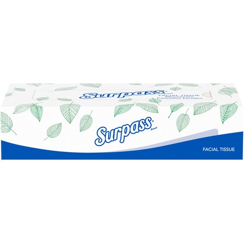 FACIAL TISSUE, 2-PLY, WHITE,125 SHEETS/BOX, 60 BOXES/CARTON