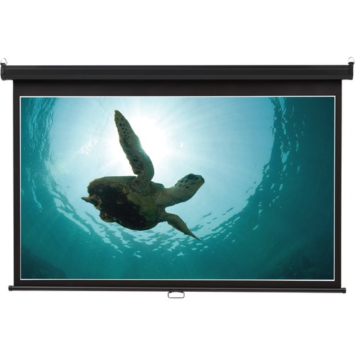 Wide Format Wall Mount Projection Screen, 45 X 80, White