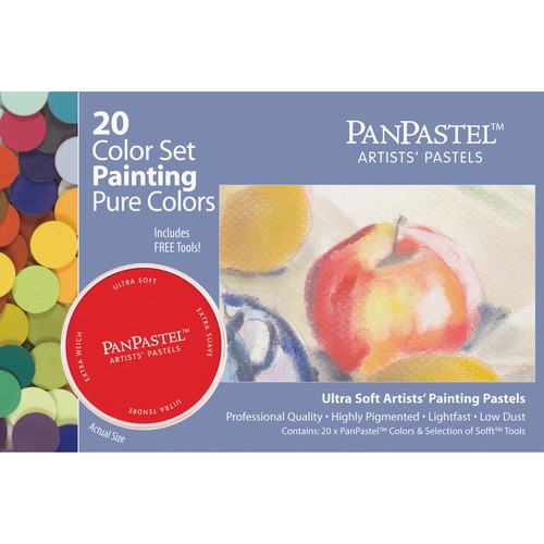 Armadillo Arts & Crafts  Painting Set, Pure Colors, 5-1/4"Wx8"Lx8"H, 1 ST, AST