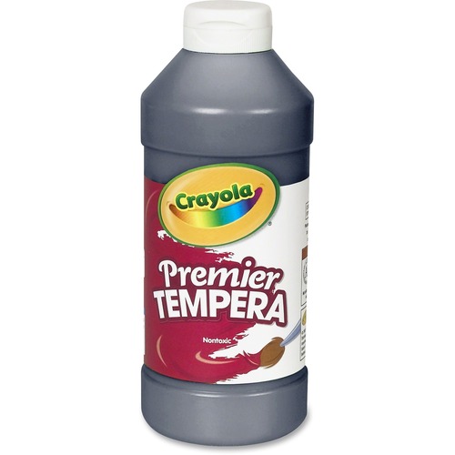 PAINT,16 OZ TEMPRA,BK