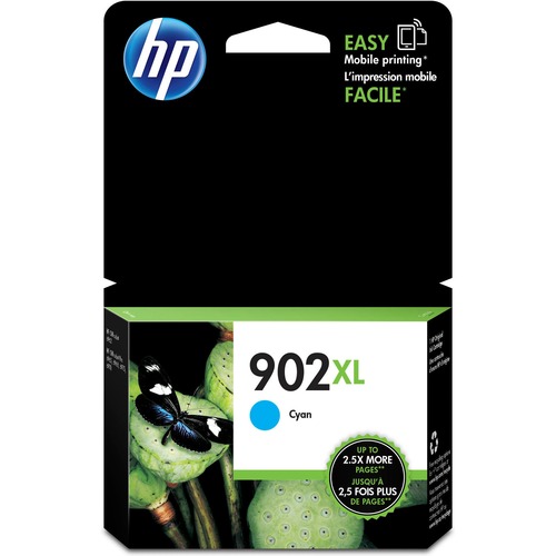 Hewlett-Packard  Ink Cartridge, HP 902XL, 825 Page Yield, Cyan