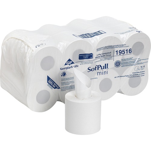 TISSUE,SOFPULL,2-PLY,MINI