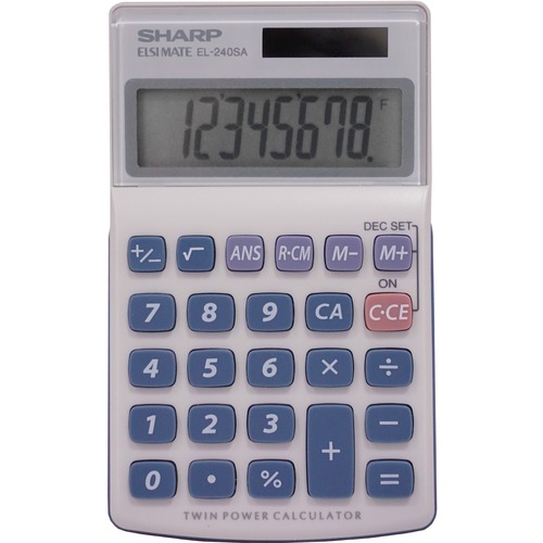 El240sb Handheld Business Calculator, 8-Digit Lcd