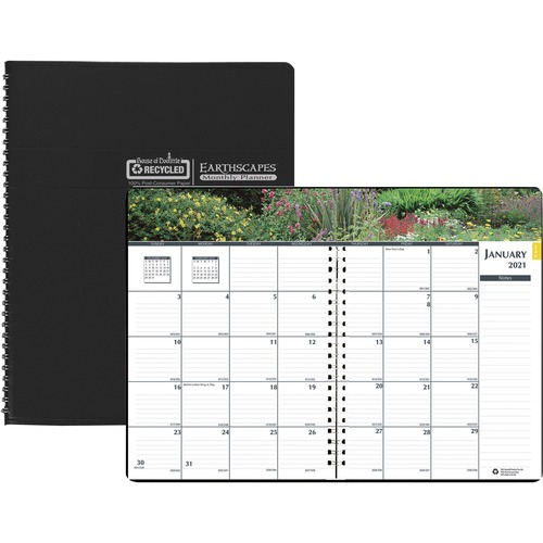 PLANNER,MNTHLY,WORLDGARDENS