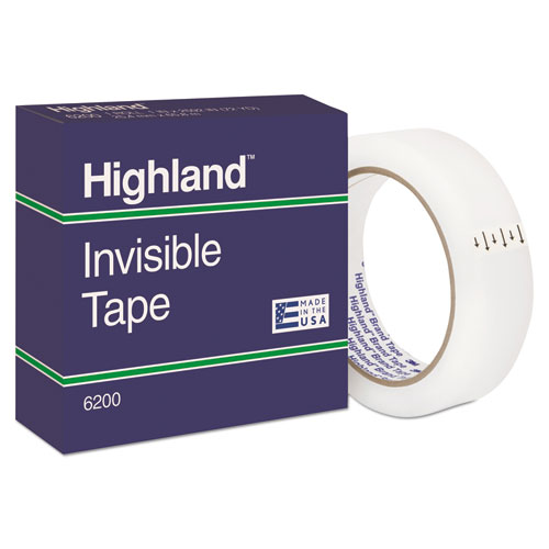 TAPE,INVIS,1X2592,3"CORE