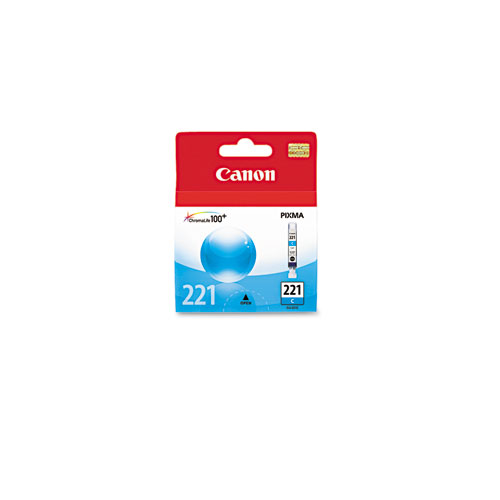 Canon 2947B001 (CLI-221C) Cyan OEM Inkjet Cartridge