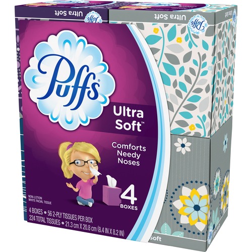 TISSUE,SOFT,CUBE,4PK