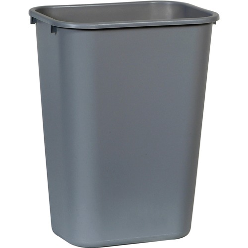 WASTEBASKET,RECT,LARGE,GY