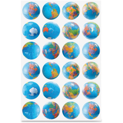 STICKER,GLOBES,CLASSPACK