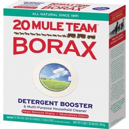 DETERGENT,LAU,BORX,PWDR,4LB