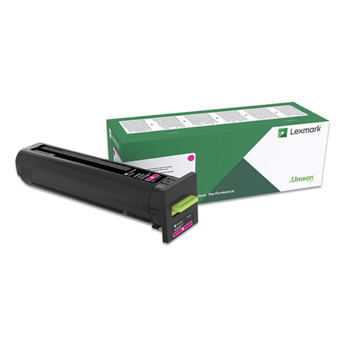 Lexmark 82K0HMG (TAA Compliant Version of 82K1HM0) Magenta OEM High Yield Toner Cartridge