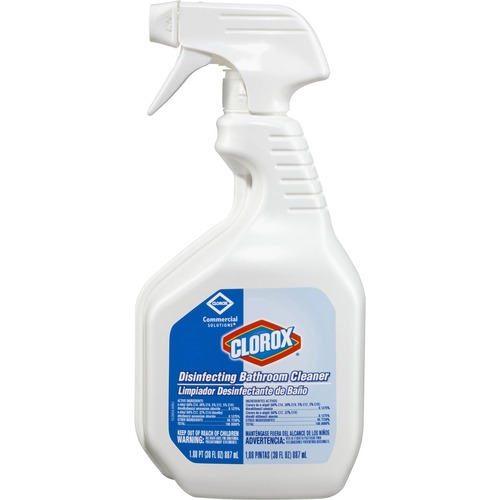 Disinfecting Bathroom Cleaner 30oz Spray Bottle, 9/carton