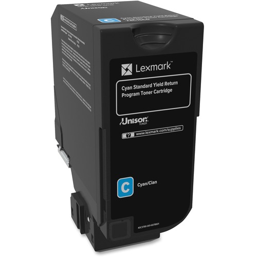 Lexmark 74C1SC0 Cyan OEM Toner Cartridge