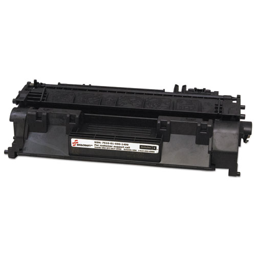 Toner Cartridge, Remanufactured, Standard Yield, Black, HP 5500 / 5550 Compatible