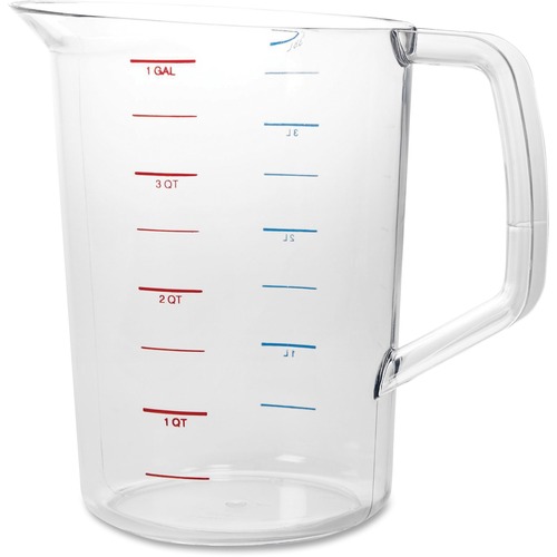 Bouncer Measuring Cup, 4qt, Clear