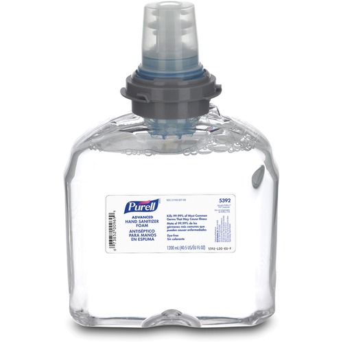 Gojo  Refill, f/ PURELL TFX Dispenser, 1200 ml, 2/CT, Foam