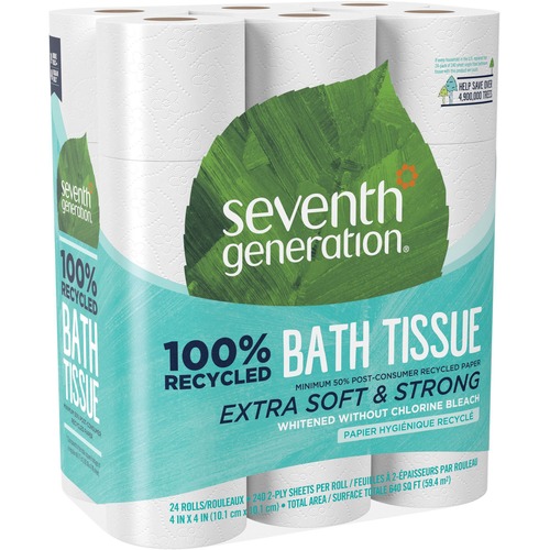 TISSUE,BATH,RECYL,24RLS