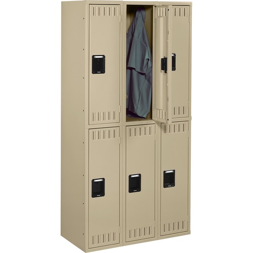 LOCKER,DBL TIER,3 WIDE,SD