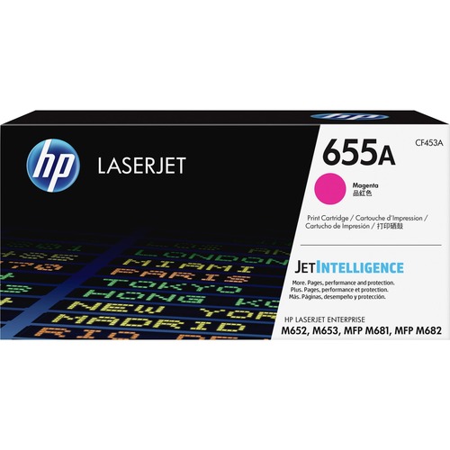 Hewlett-Packard  Toner Cartridge, HP 655A, Standard, 10,500 Pg Yield, MA