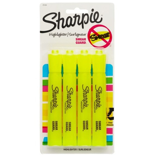 HIGHLIGHTER,ACCENT,CHSL,4PK